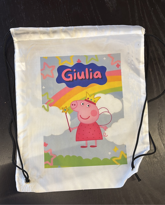 Sacca indrorepellente in tessuto rigido personalizzabile