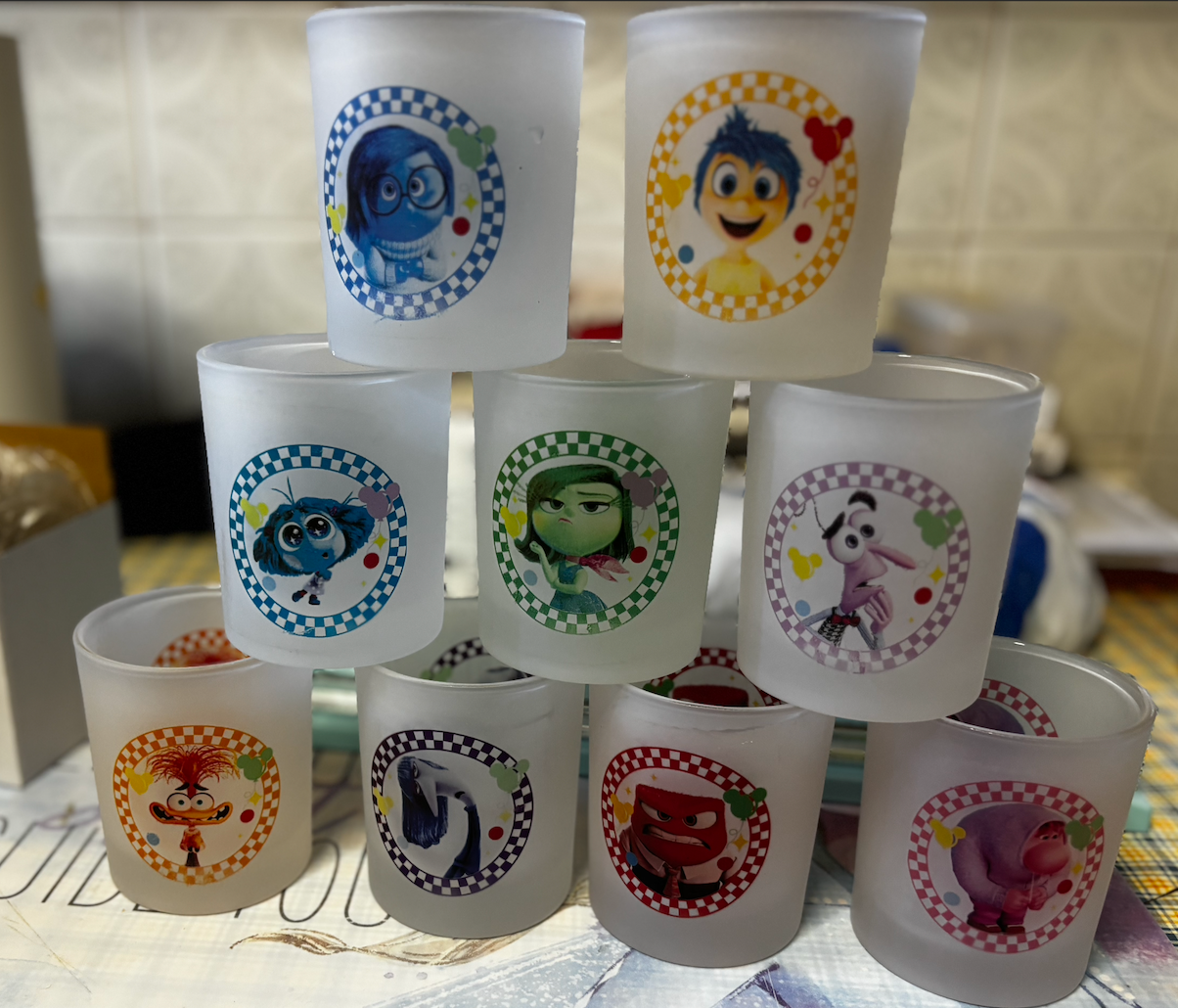 Bicchieri da acqua in vetro personalizzabili con stampa