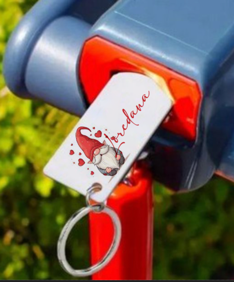 Portachiavi Sblocca carrello in pvc personalizzabile