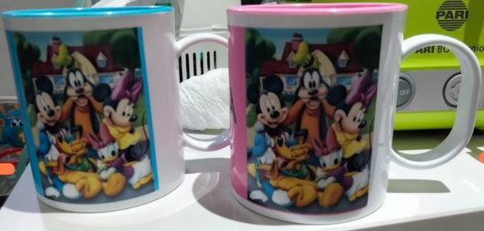 Tazza di plastica personalizzabile