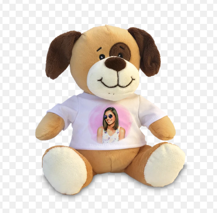 Peluche di vario tipo parlante con maglietta personalizzata