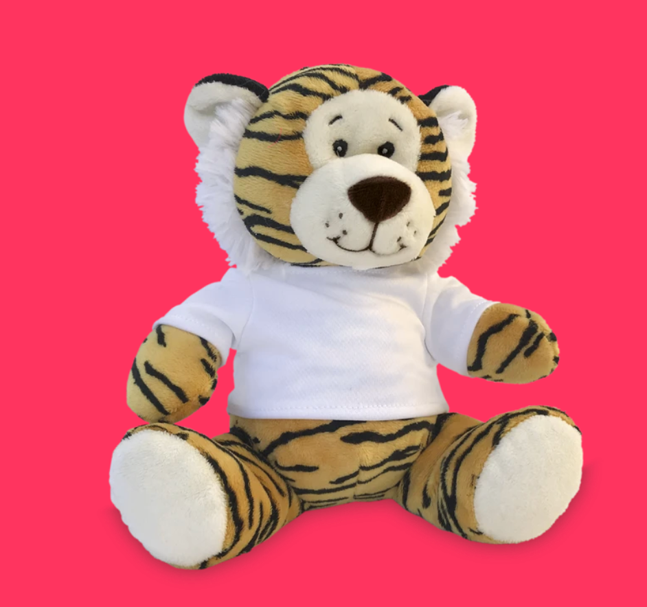 Peluche di vario tipo parlante con maglietta personalizzata