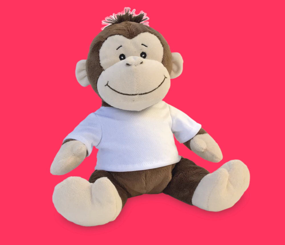 Peluche di vario tipo parlante con maglietta personalizzata