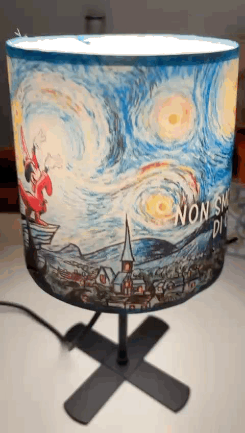 lampada da tavolo personalizzata