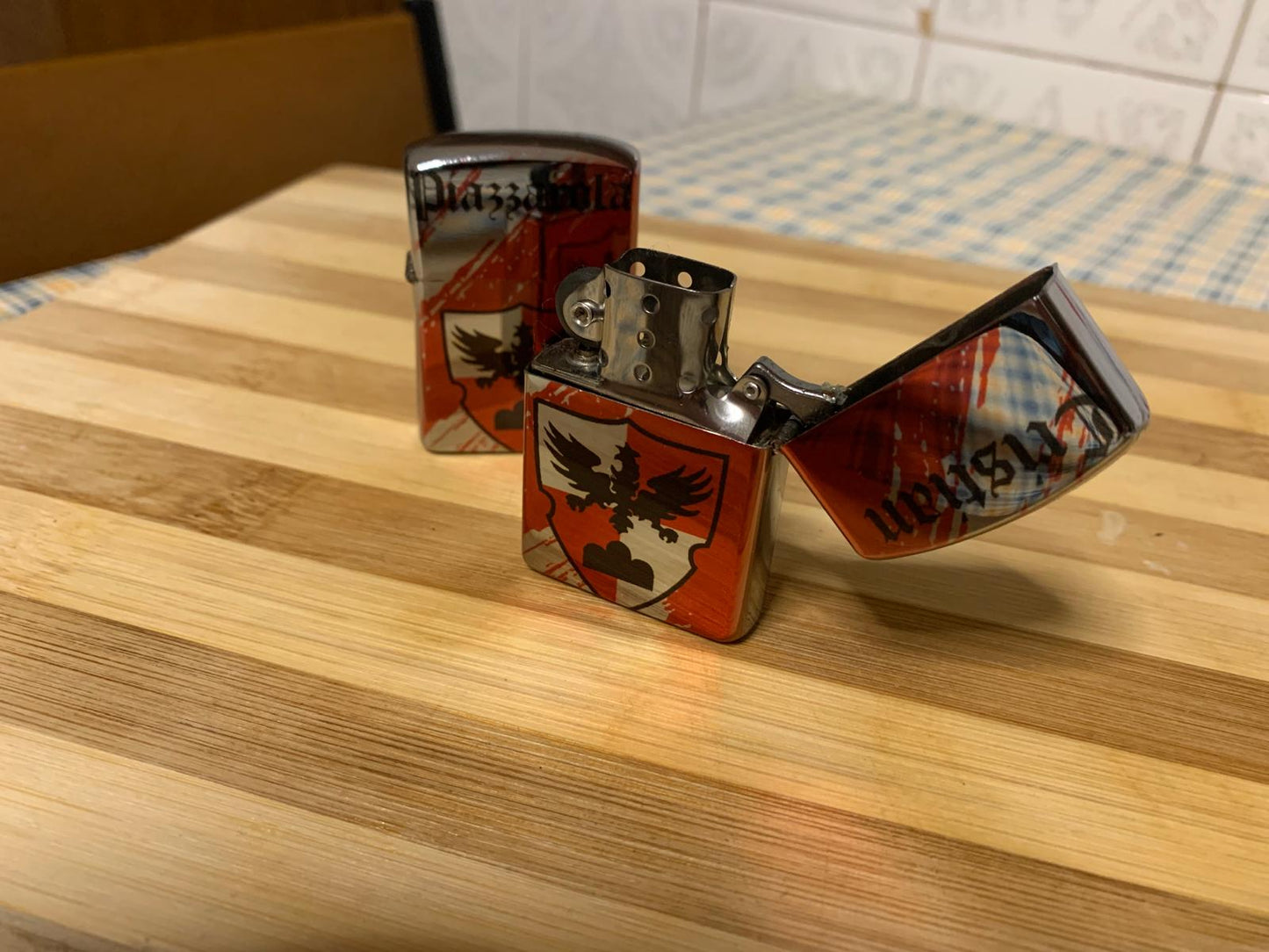 Accendino stile zippo personalizzabile