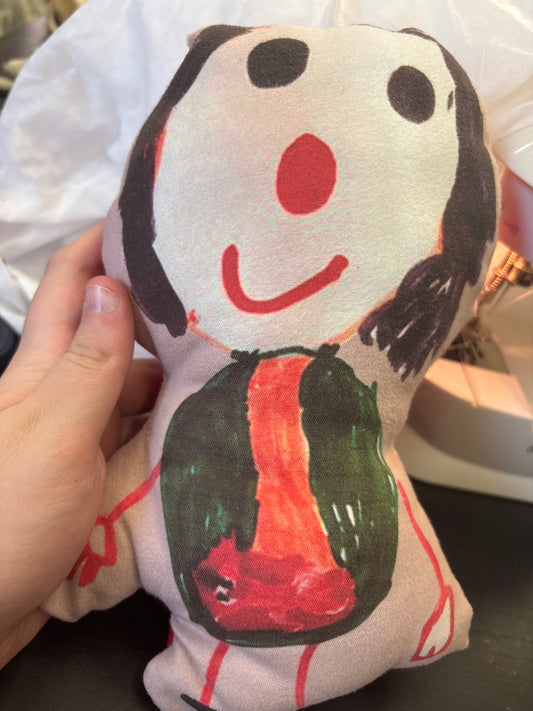 Peluche personalizzato con stampa misura 30 cm