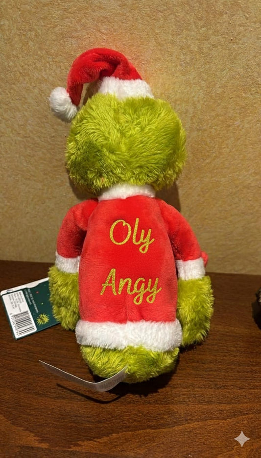 Peluche Grinch personalizzabile