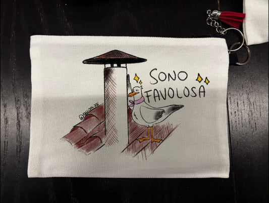 Pochette PIATTA la gabbianella più bella de Roma