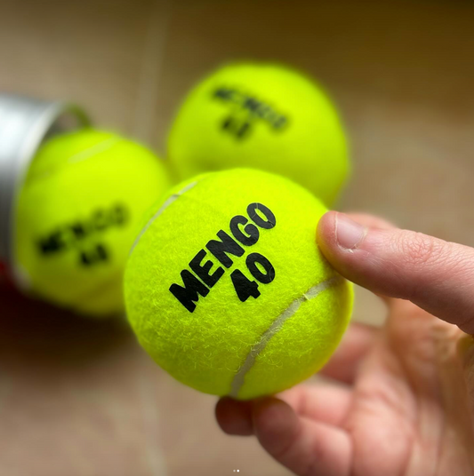 Set 4 palle da padel o da tennis personalizzabili