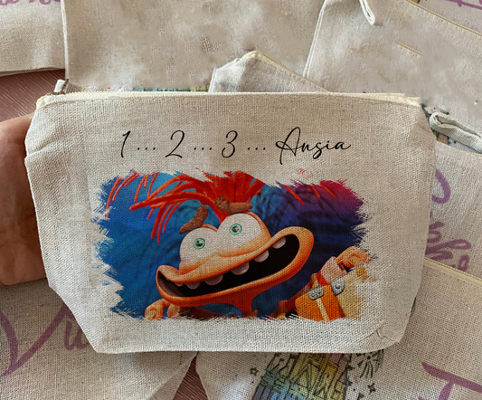 pochette in stoffa personalizzabile