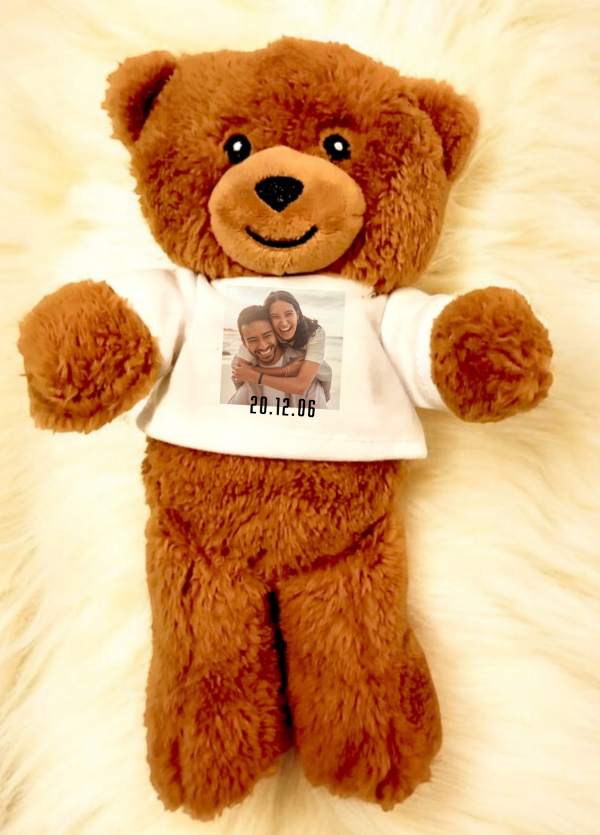 Peluche  parlante con maglietta personalizzata