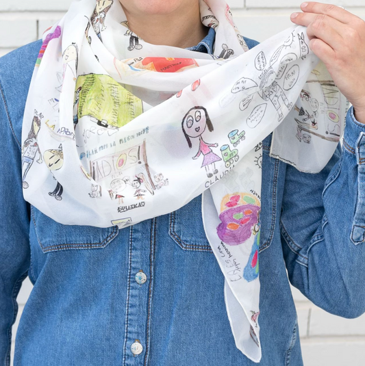 Sciarpa in Chiffon personalizzabile