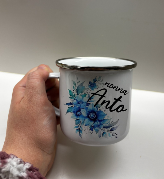 tazza in alluminio da 330 ml personalizzabile