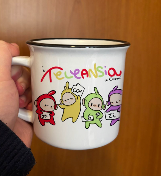 tazza anni 50 teleansia