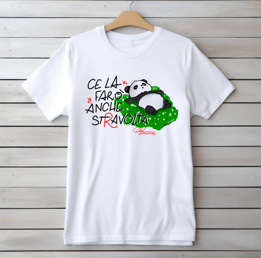 tshirt Stravolta di Panda