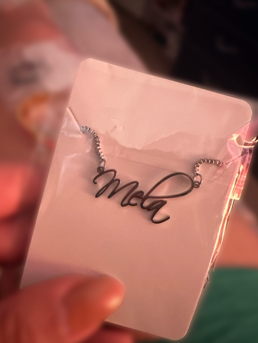Collana in Acciaio Inox Personalizzabile
