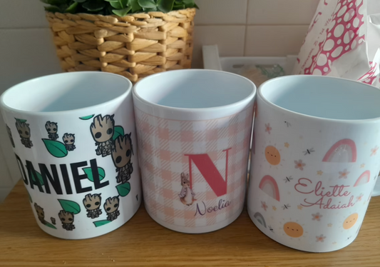 Tazza di plastica personalizzabile