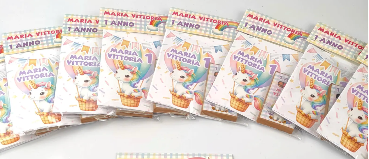 Kit Party da Colorare Compleanno Personalizzato | Con Blocchetto e Matite