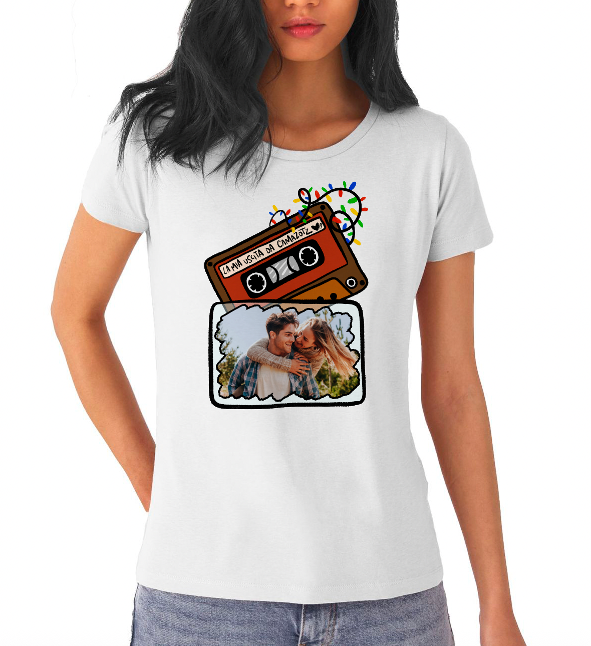 tshirt uscita da camazotz con immagine personalizzabile