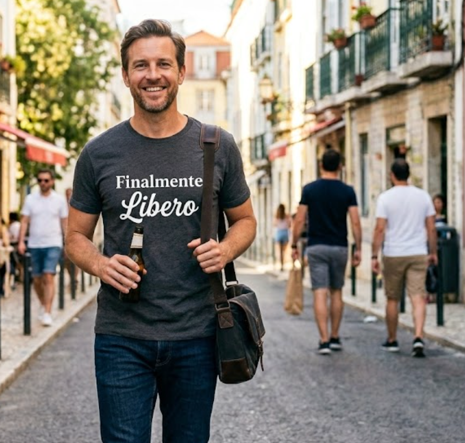 T-Shirt "Divorziata e Favolosa" – Il Tuo Nuovo Inizio Parte da Qui - Personalizzata