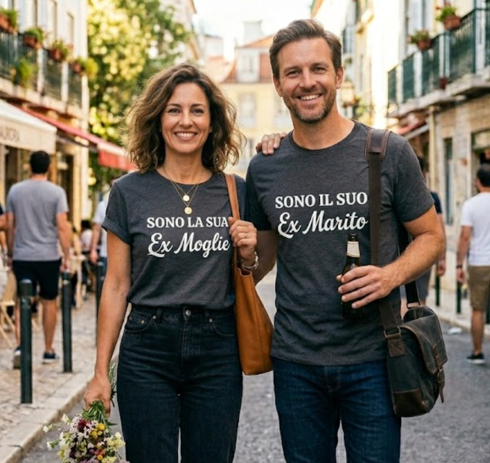 T-Shirt "Divorziata e Favolosa" – Il Tuo Nuovo Inizio Parte da Qui - Personalizzata