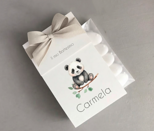 Bomboniera Matrimonio, Comunione, Cresima, Battesimo, baby shower - Personalizzabile , Porta Confetti, Segnaposto, Scatolina confetti, Retro Personalizzato